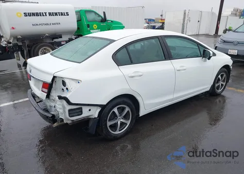 2015 Honda Civic Se из США, поврежденный, VIN 19XFB2F75FE216575